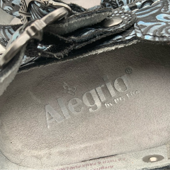 Alegria Leather Adjustable Backstrap Clog-Myrtle. Women’s Size 36. - Picture 7 of 9